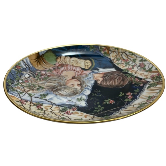 Vintage 1980s Gerda Neubarcher "Classic Fairy Tales" Collectible Plate Kaiser - Picture 6 of 9